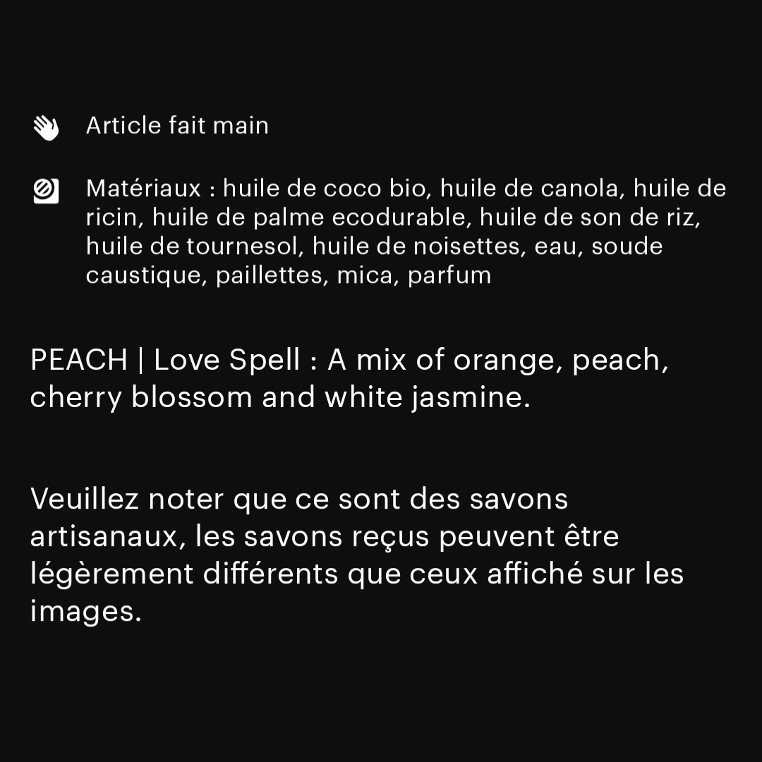 Savon Sortilège d'amour