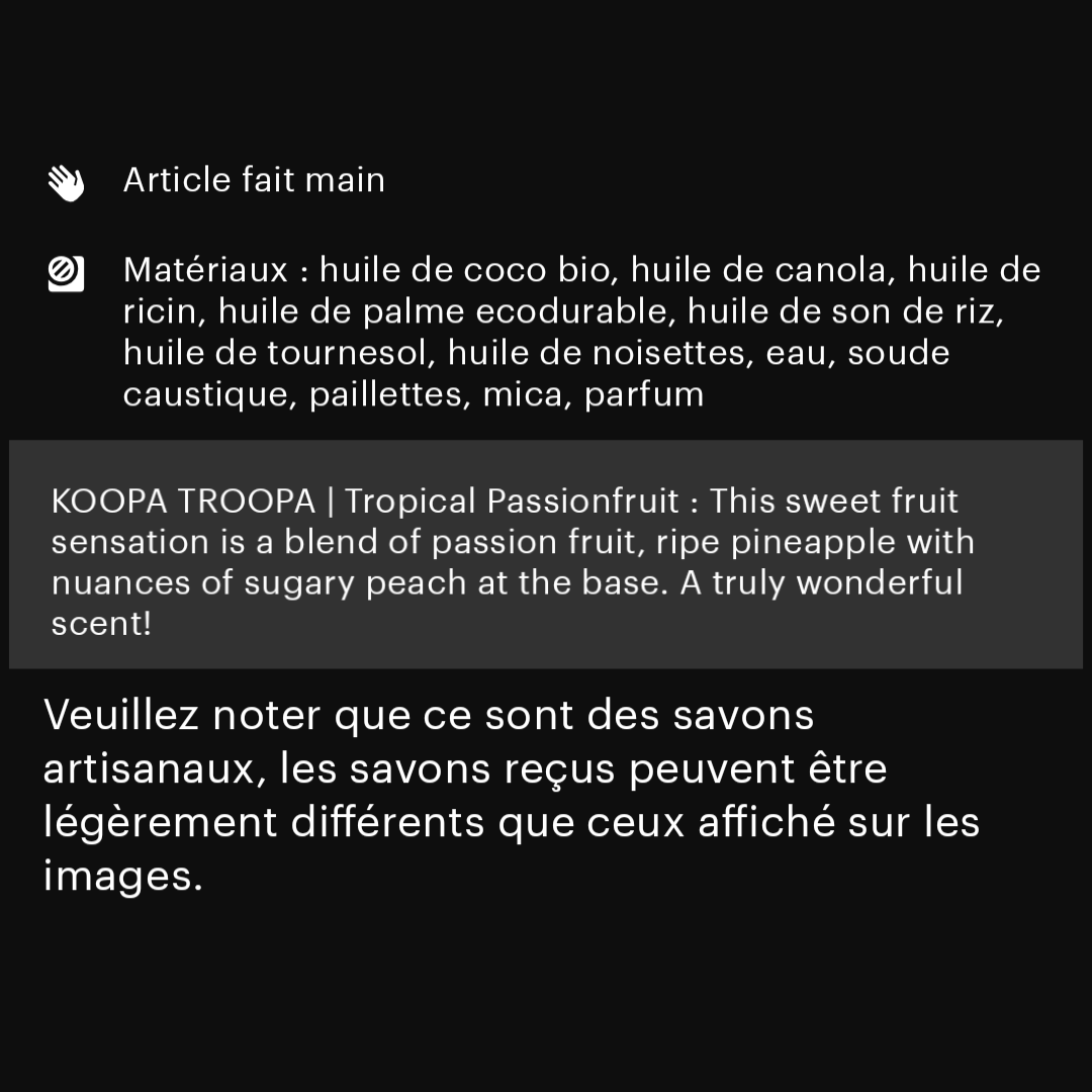 Savon Fruit de la passion