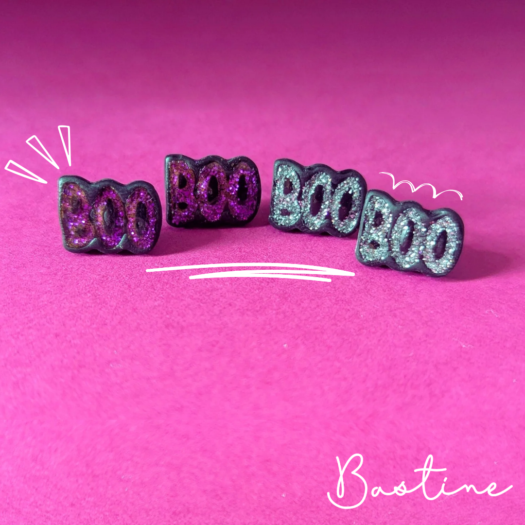 Boo - Boucles d'oreilles studs