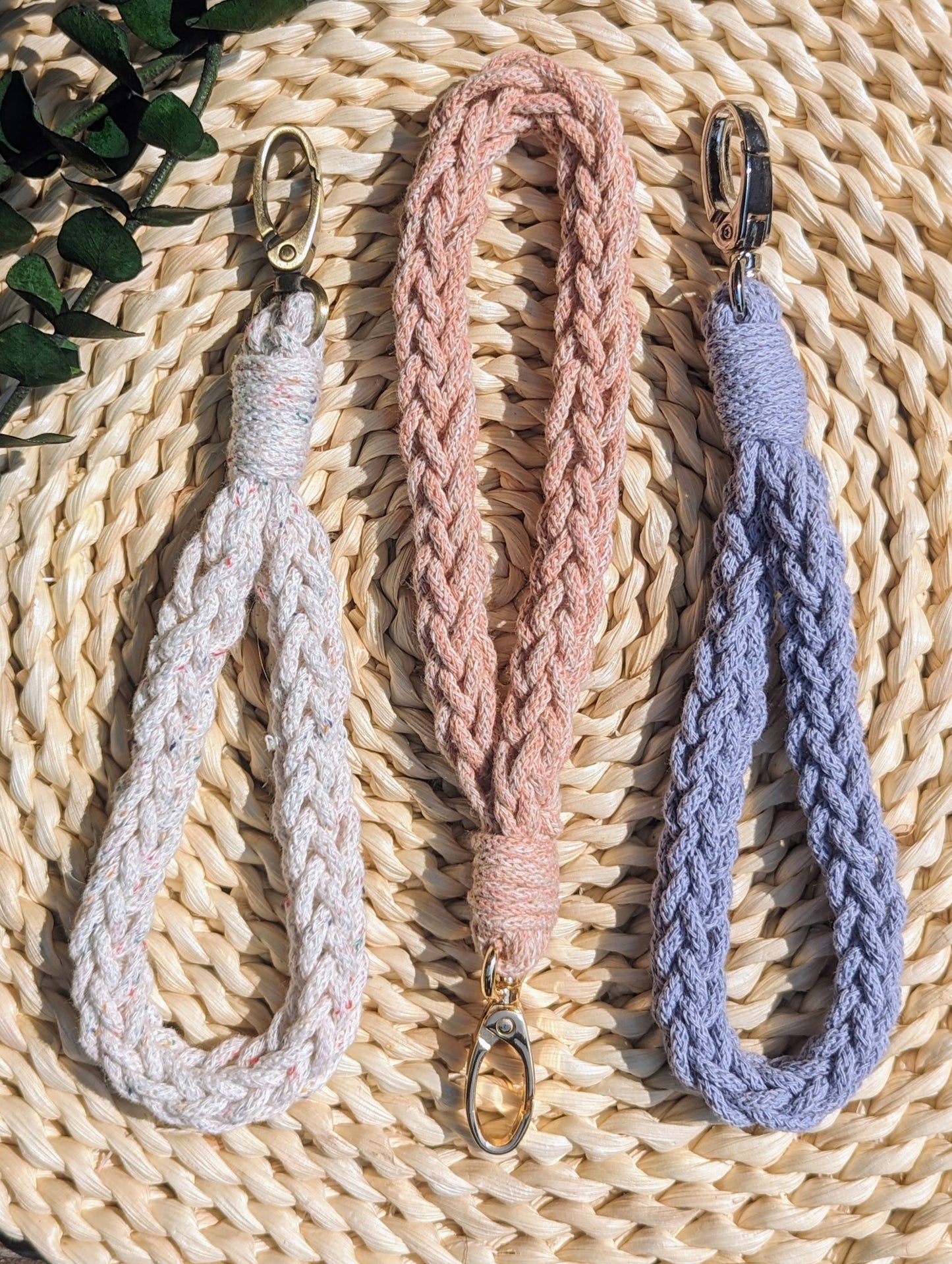 Porte-clé crochet - Iris