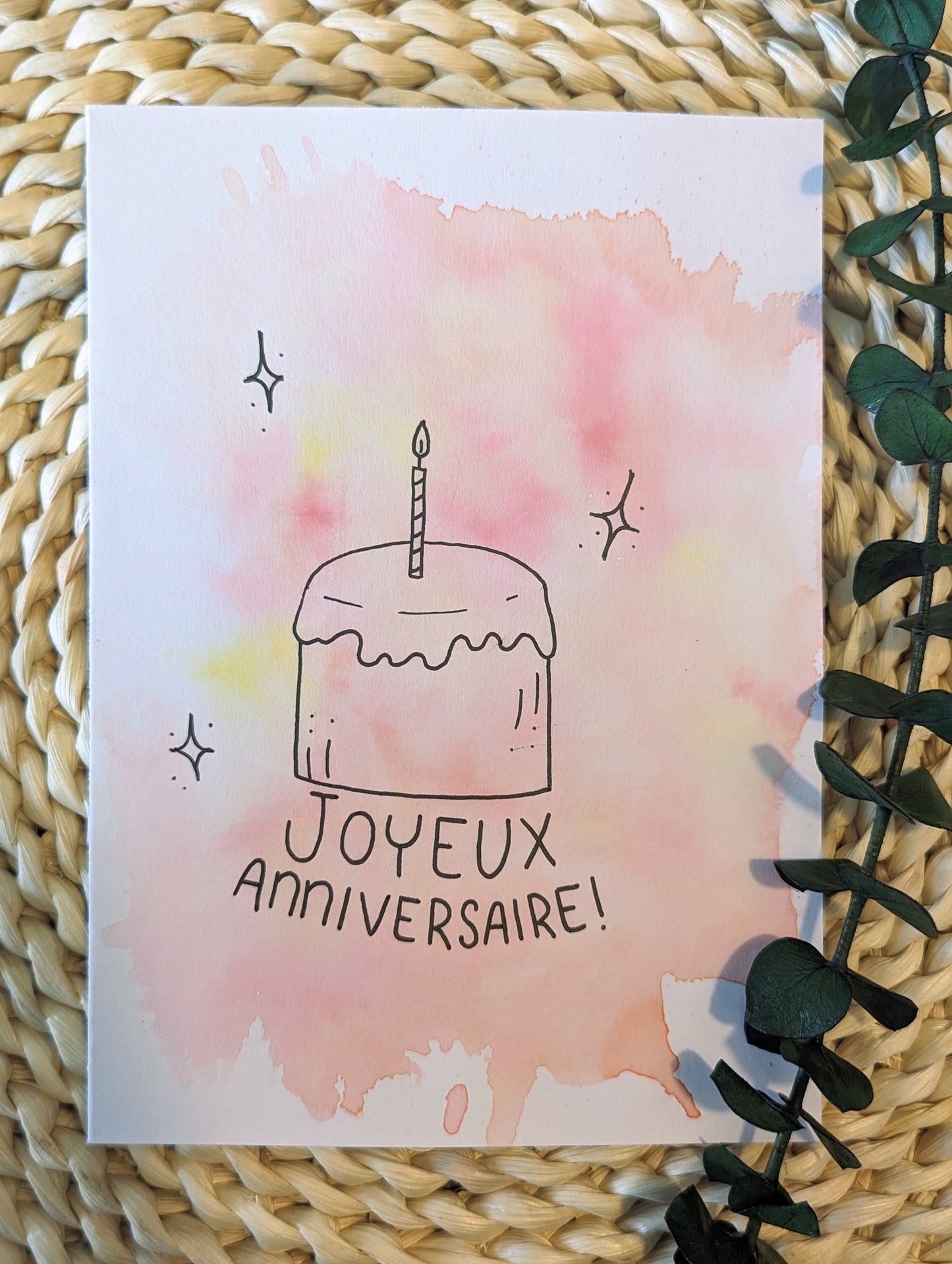 Carte - Joyeux anniversaire!