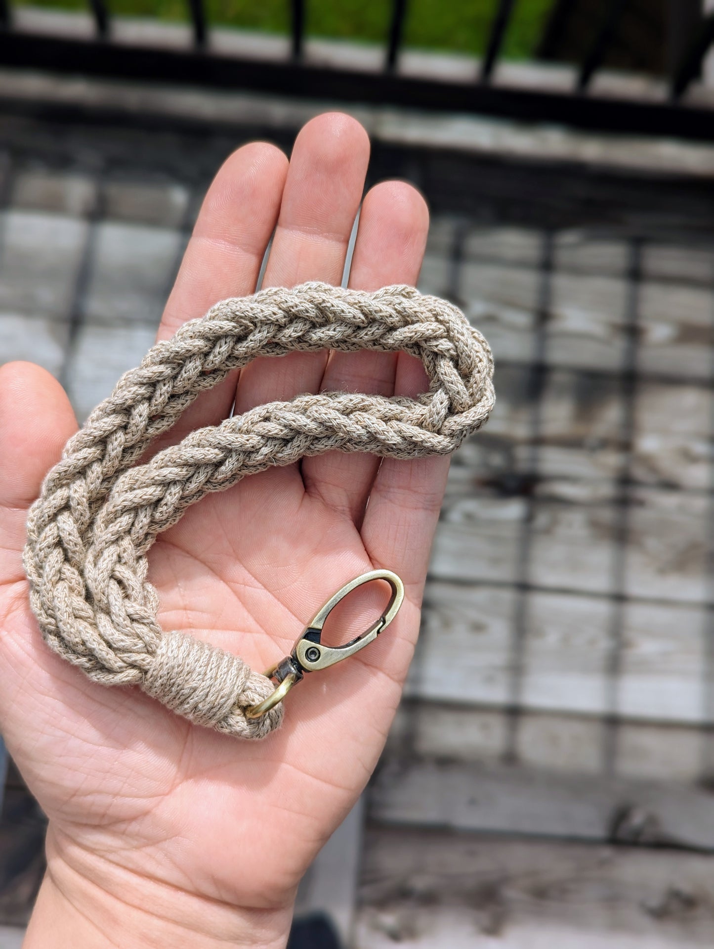 Porte-clé crochet - Sable