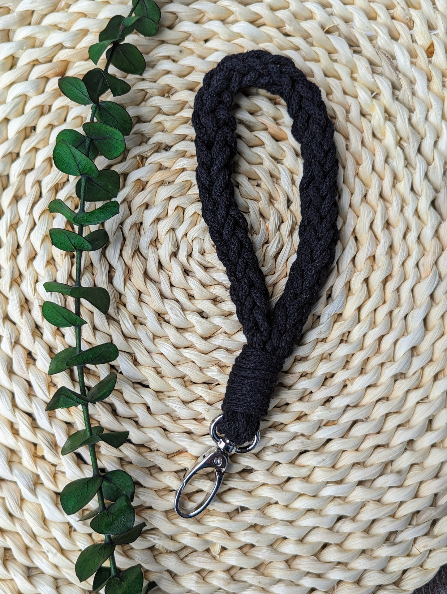 Hook key ring - Black