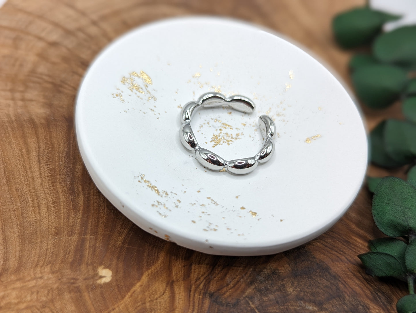 Silver Twilight Ring