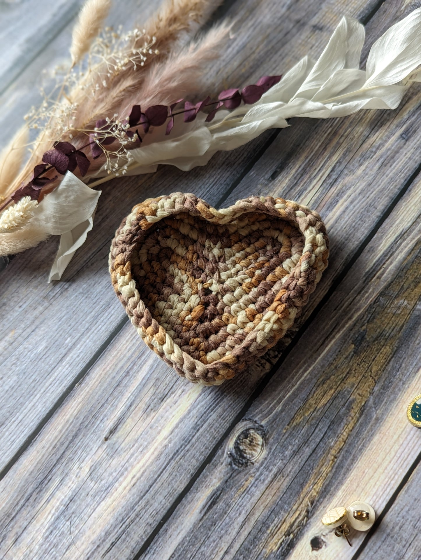 Vide-poche coeur - Crochet