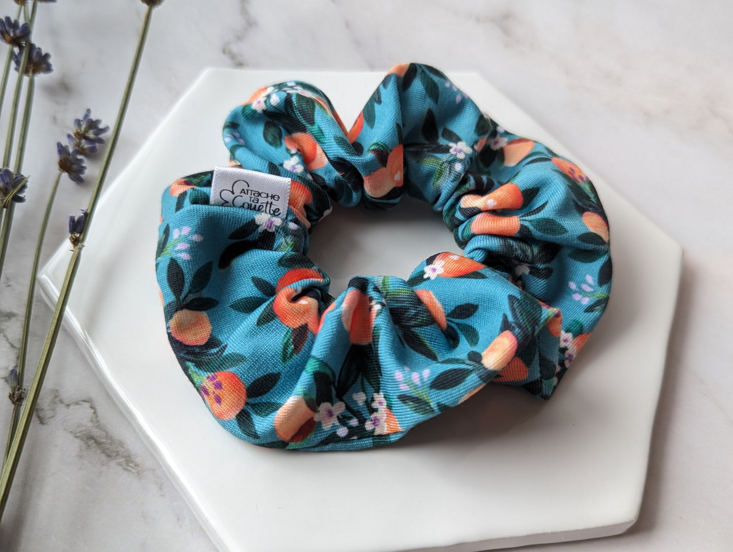 Agrumes - chouchou Attache ta couette