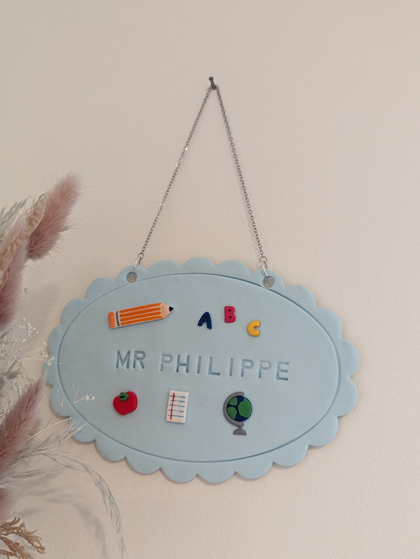 Affiche personnalisée pour enseignant - Articles scolaires