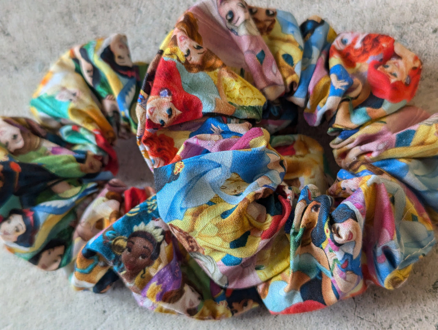 Chouchou princesses colorées