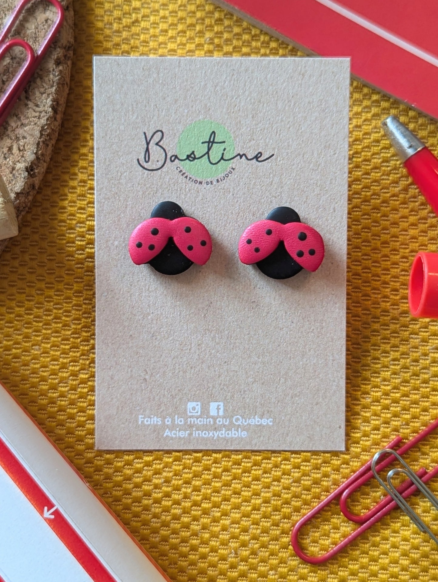 Ladybugs - Buttons