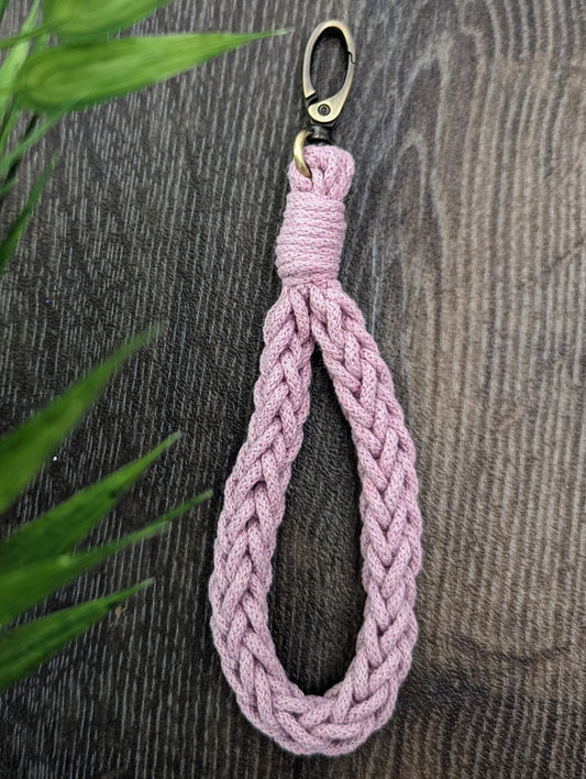 Crochet key ring - Lilac