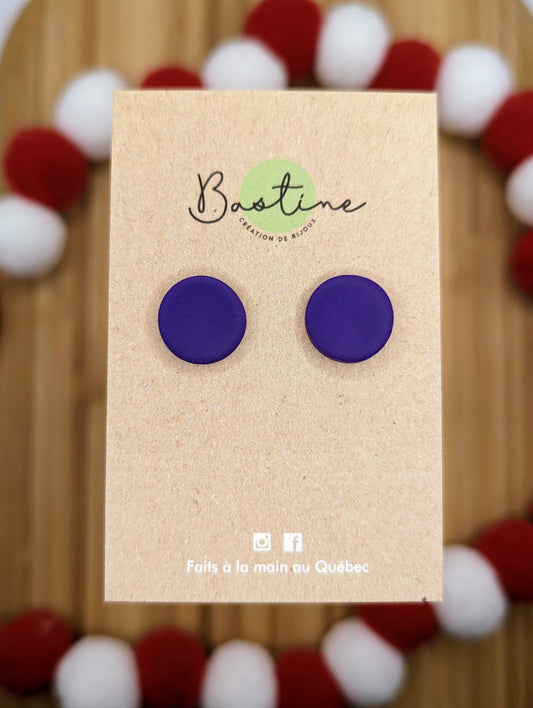 Purple - Round buttons