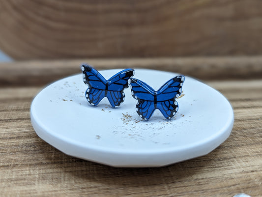 Papillons bleus - Boutons