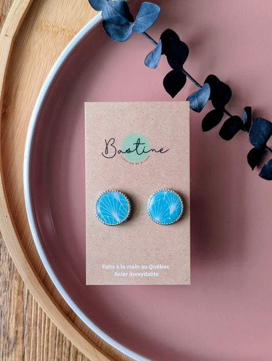 PROMO - Studs turquoises
