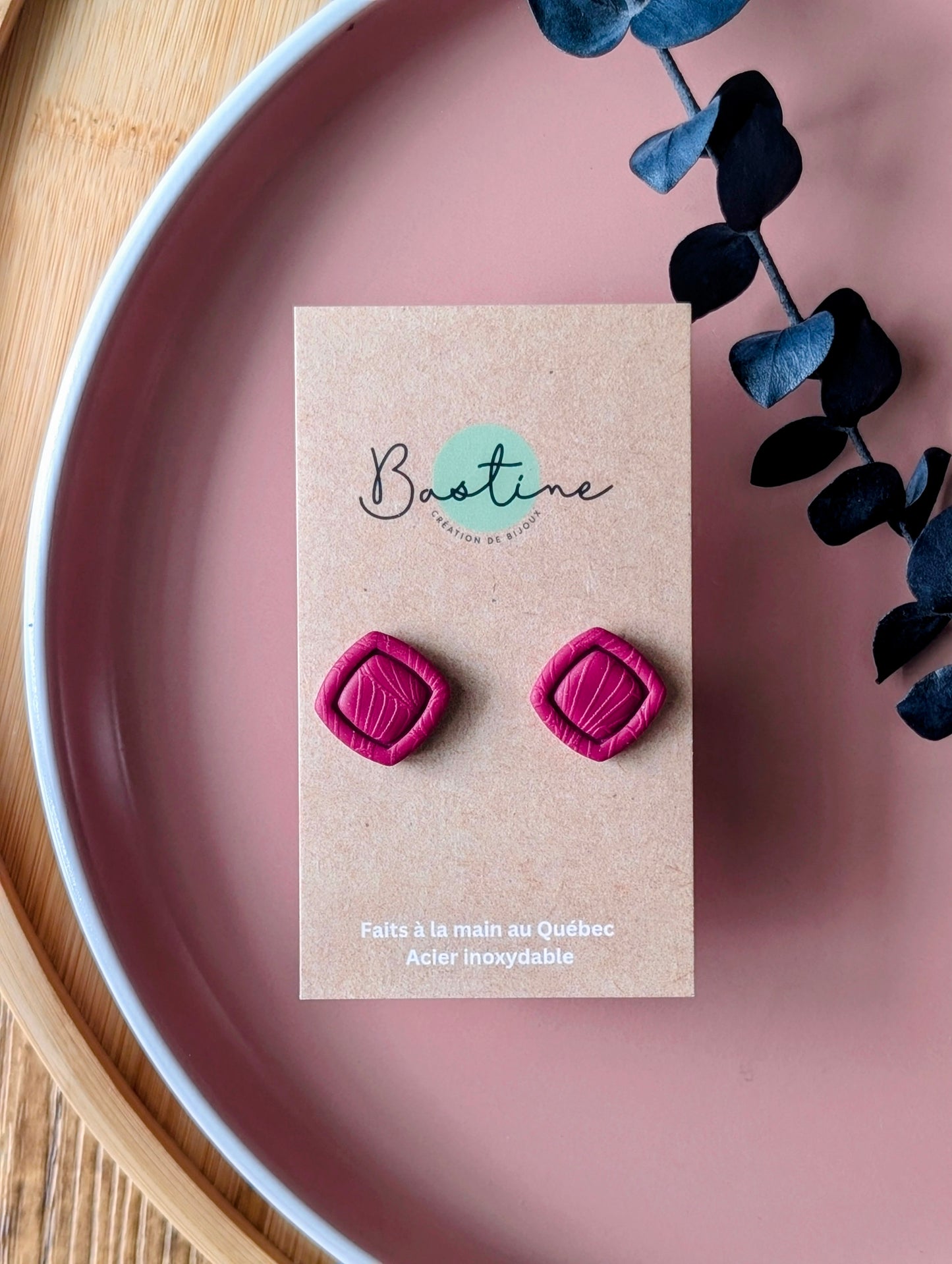 PROMO - Losanges bourgogne