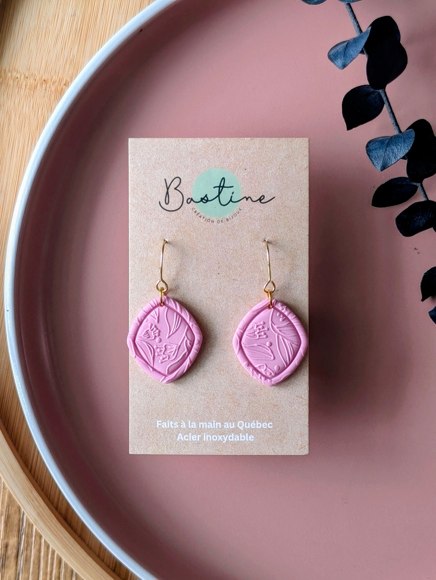 PROMO - Losanges rose