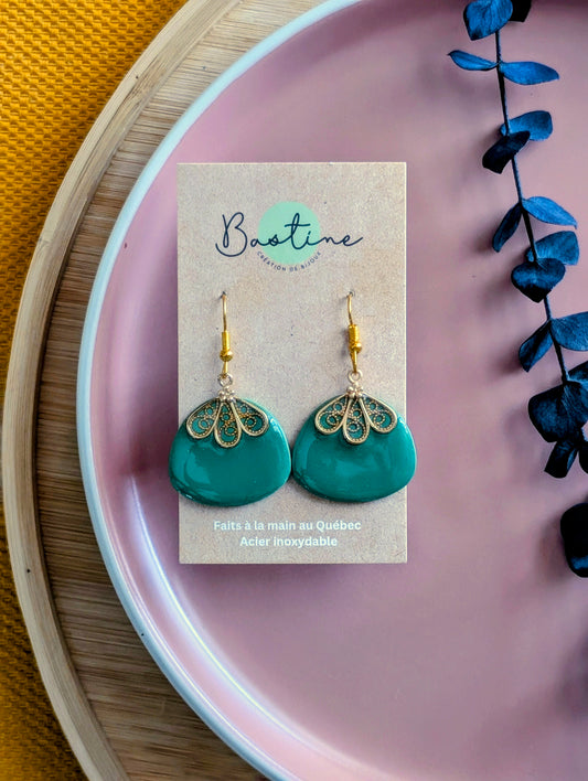 PROMO - Pendantes vertes