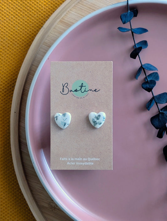 PROMO - Coeurs eucalyptus