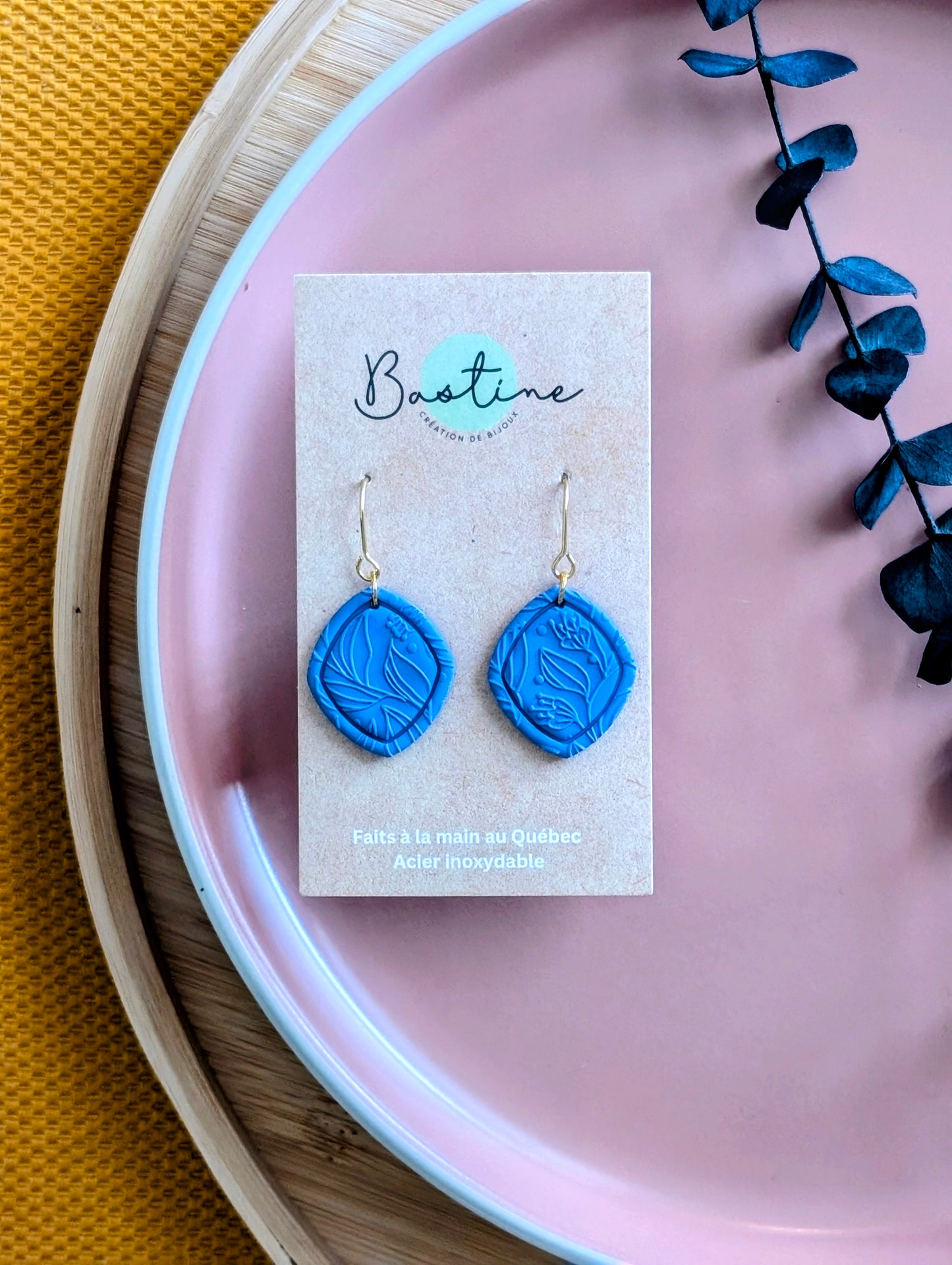 PROMO - Losanges bleu