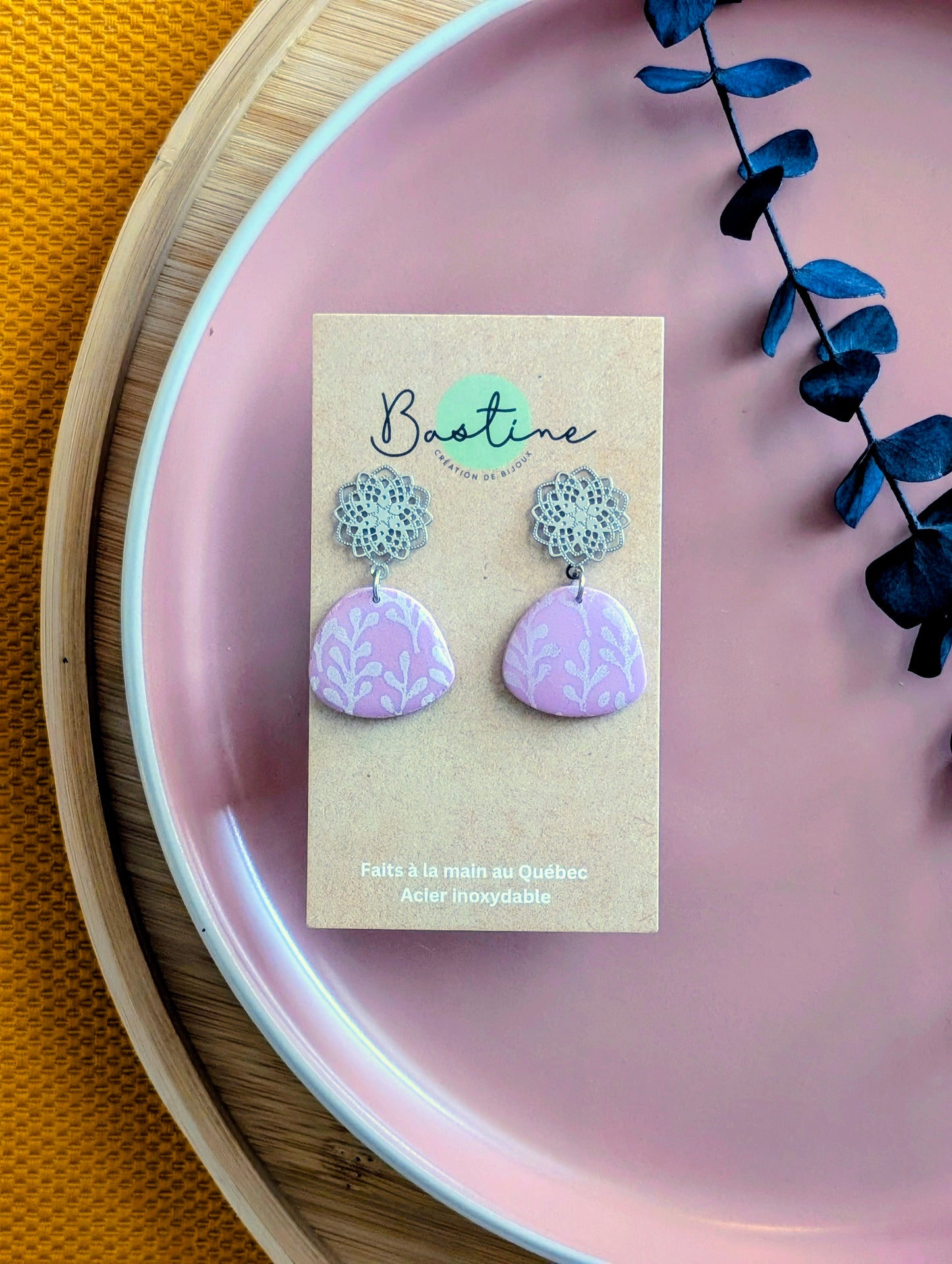 PROMO - Pendantes lilas