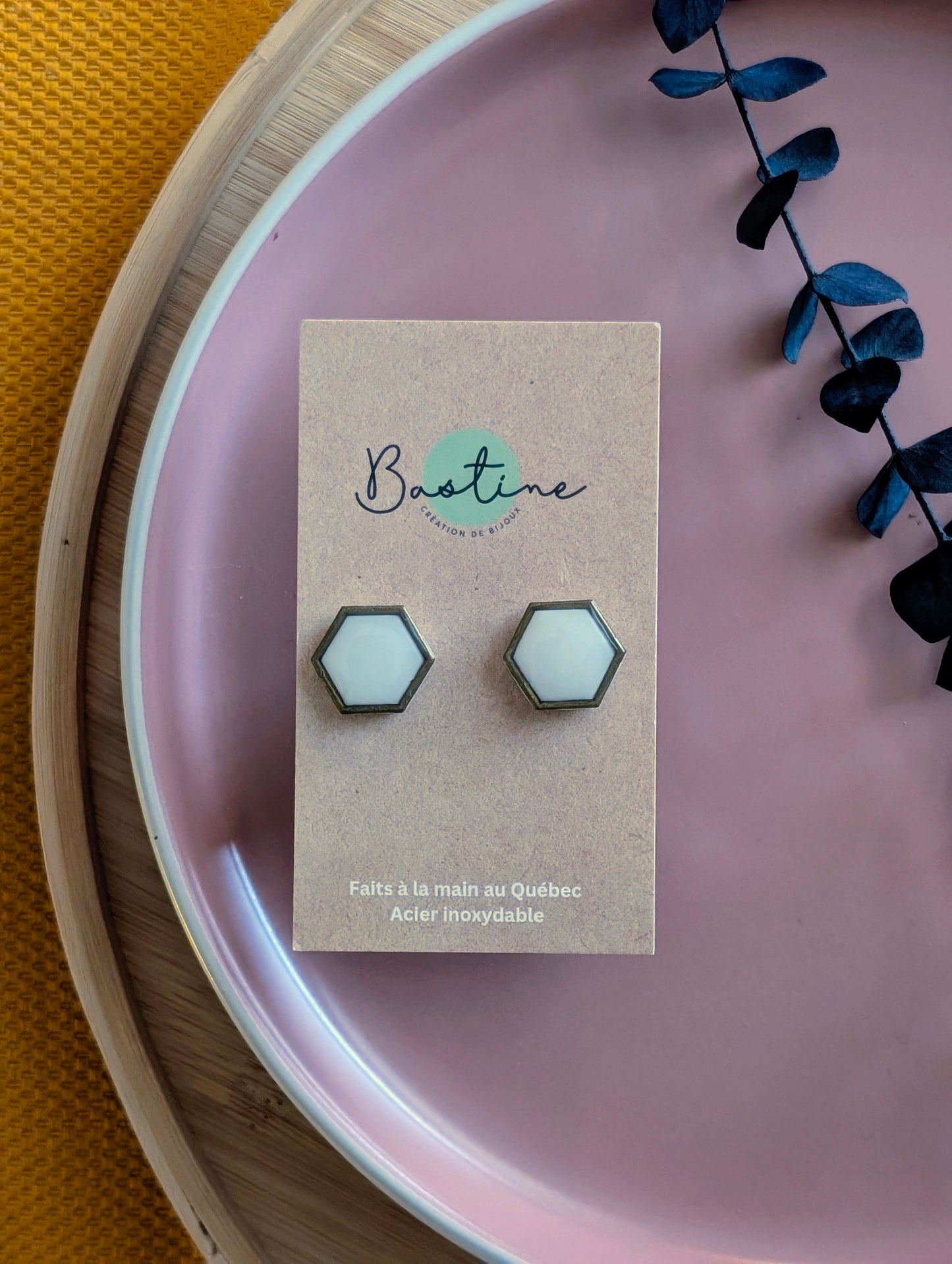 PROMO - Hexagones blancs