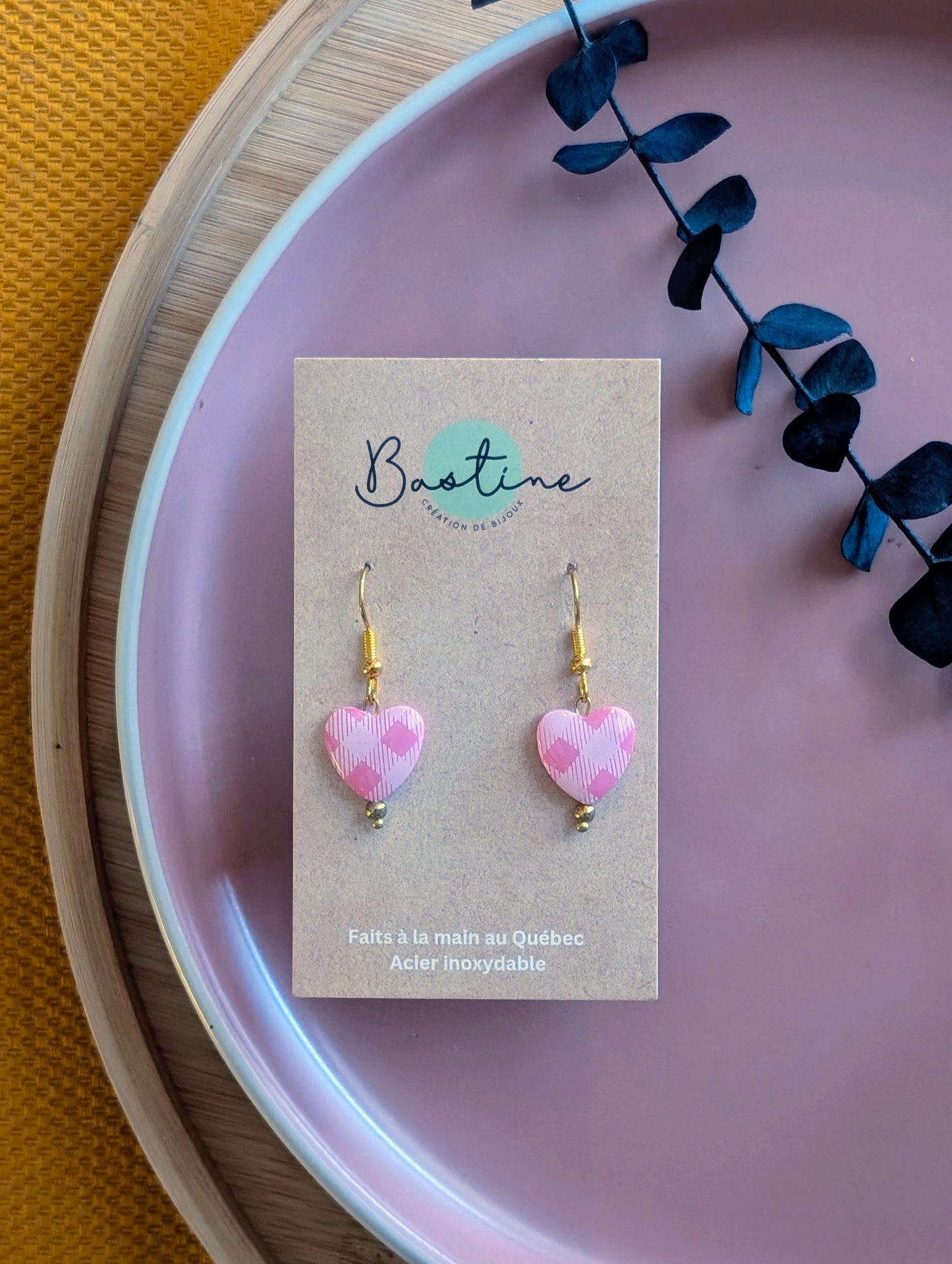 PROMO - Coeurs carreautés