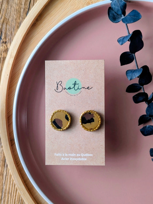 PROMO - Studs léopard